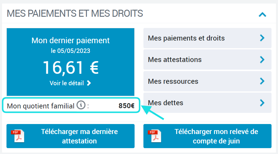 Comment obtenir une attestation de quotient familial ? Bienvenue sur